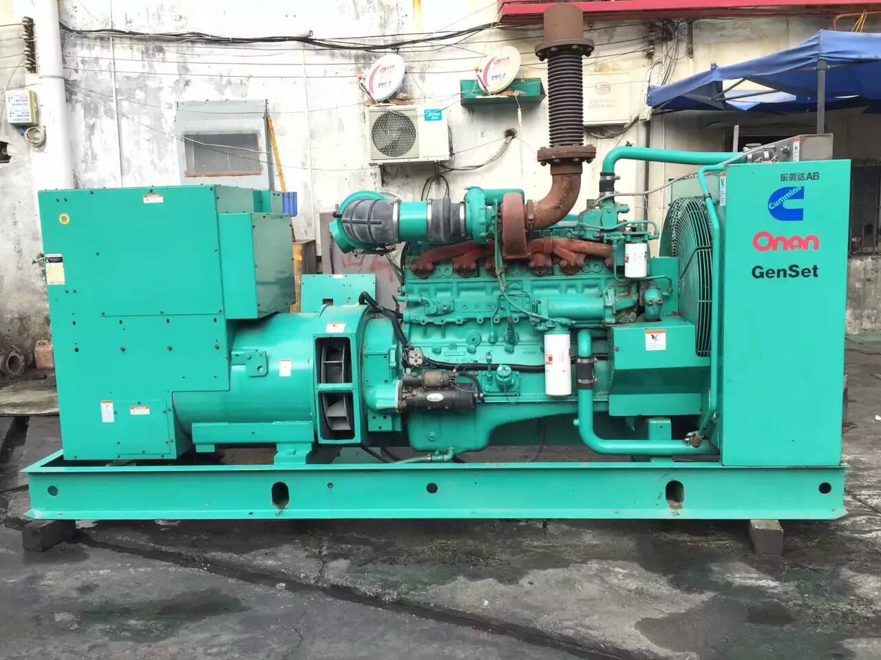 泰和租赁发电机-柴油发电机不正常冒烟的原因